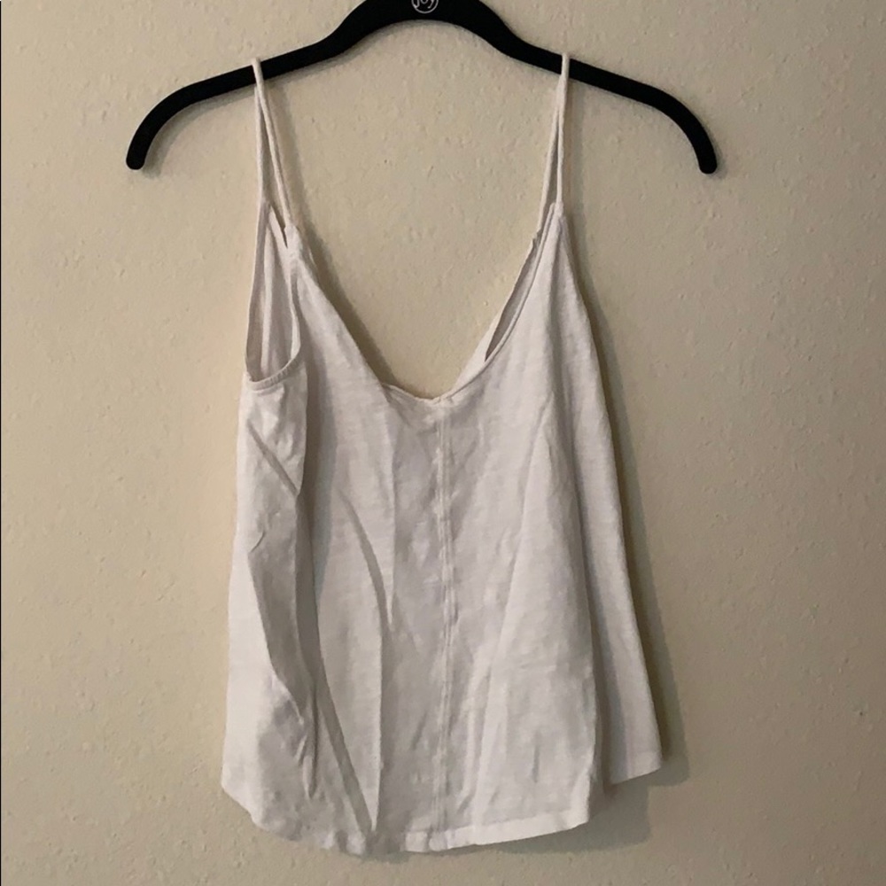 Zara white tank top